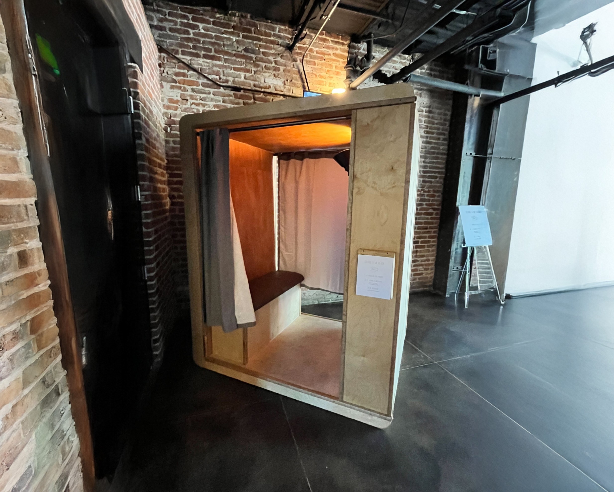 Enclosed Photo Booth