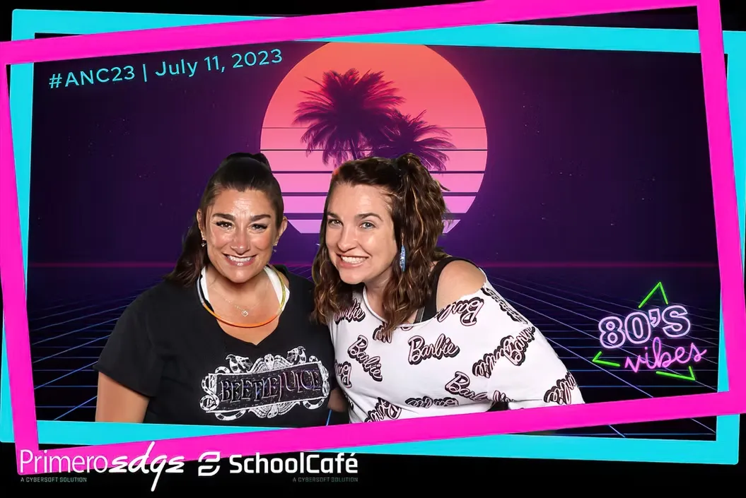 Corporate team smiling in branded green screen cityscape chroma key photo