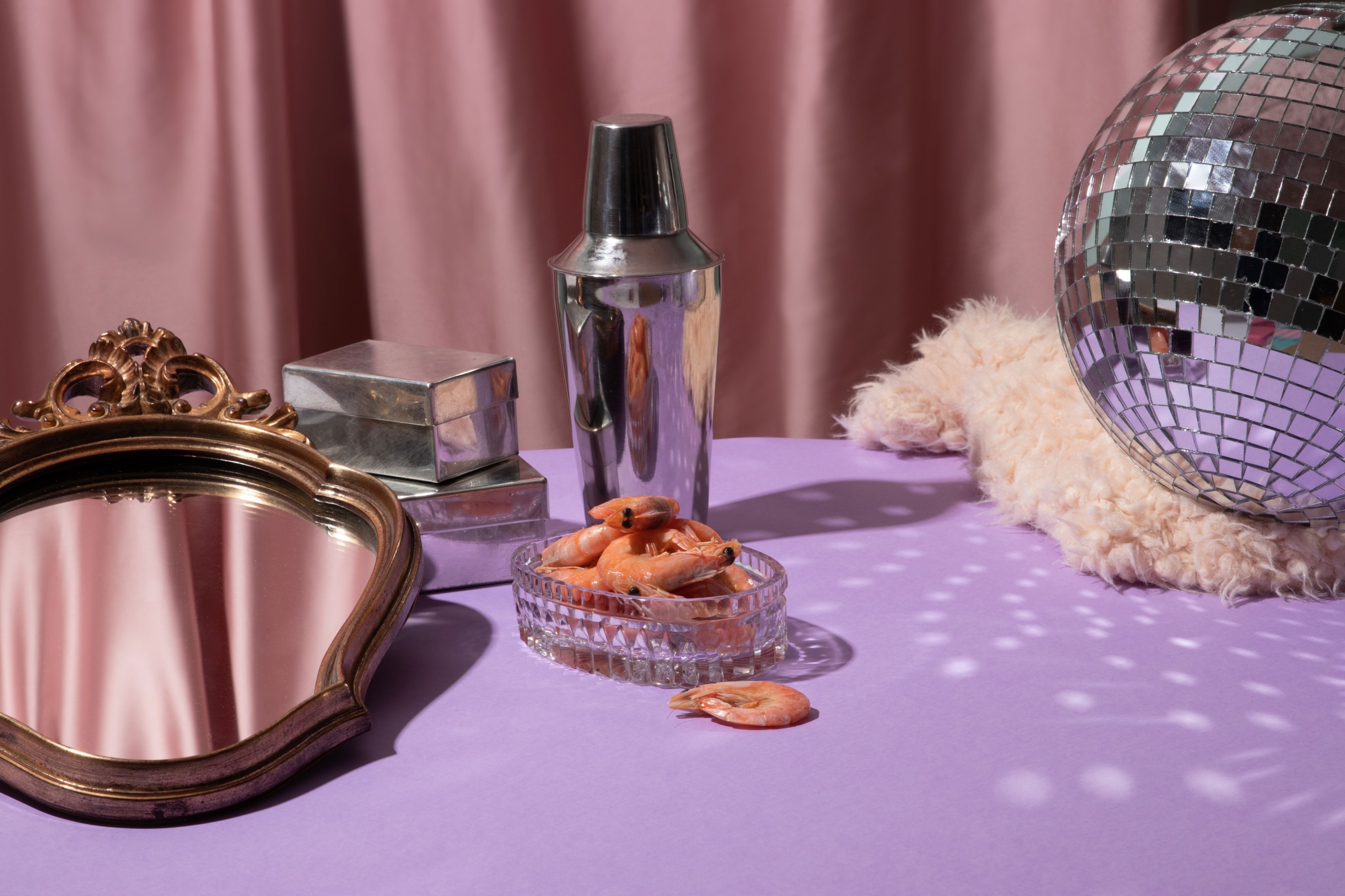 Rustic photo booth props including vintage accessories and themed items