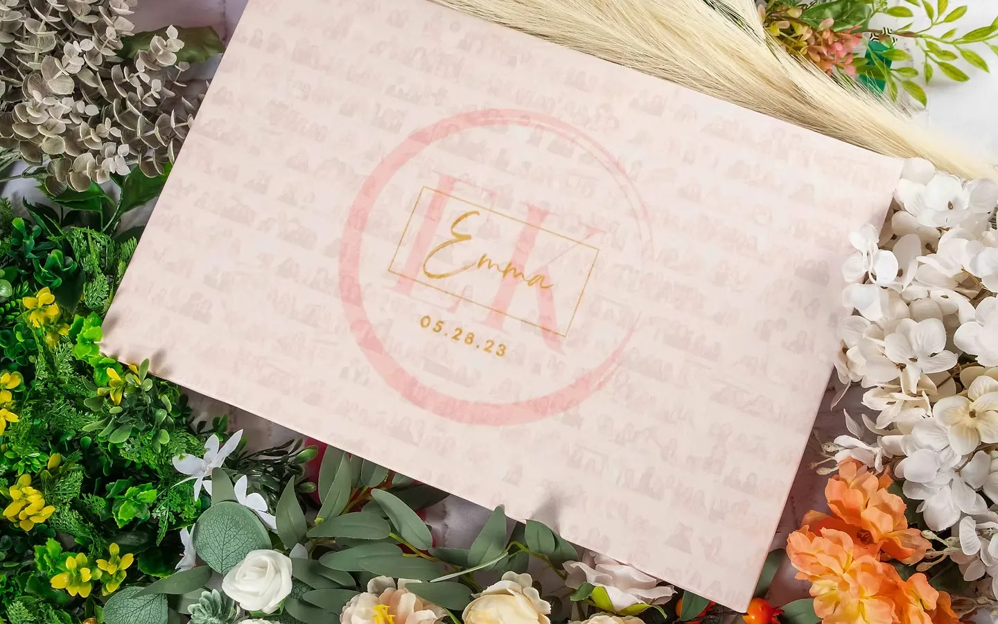 Interactive mosaic photo booth experience with live building