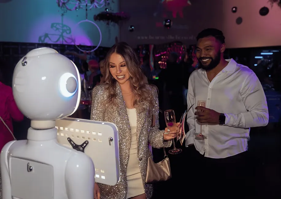 Rosie the Robot Photo Booth roaming at event